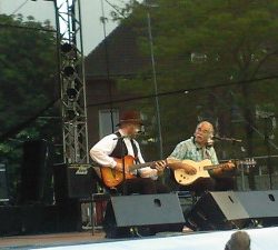 Tom Shaka mit Tony Sheridan