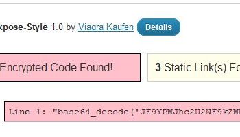 Vorsicht bei der Installation von WP-Themes